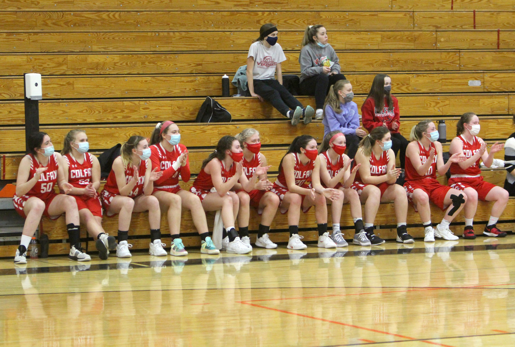 Colfax at Elk Mound girls basketball 1-25-21